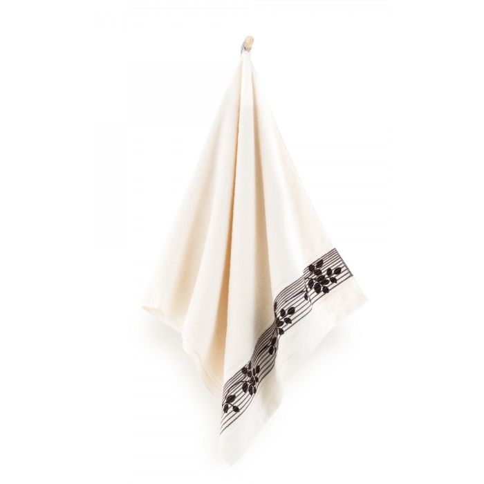 Rankšluostis "Music" 140x70 cm smėlio spalvos