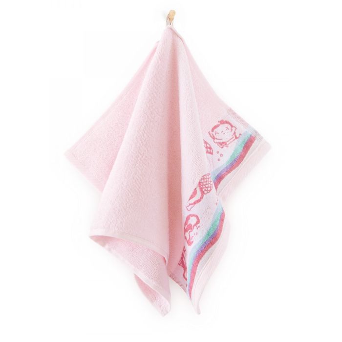Rankšluostis vaikiškas "Mermaid pink" 