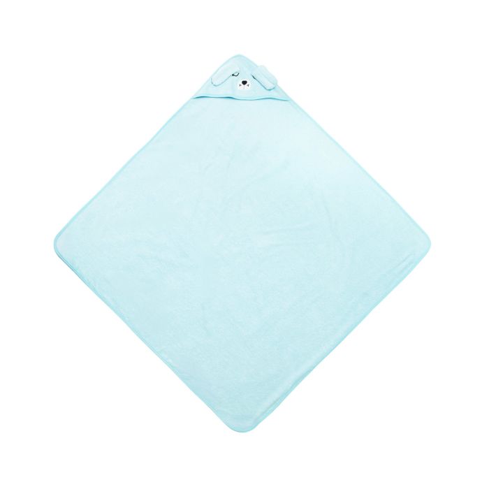 3D Rankšluostis kūdikiui "Doggy" su gobtuvu 100x100cm "frotte" 