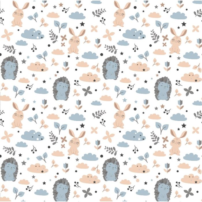 Medvilninė paklodė su guma kūdikiui 50x83 (galima rinktis spalvą)