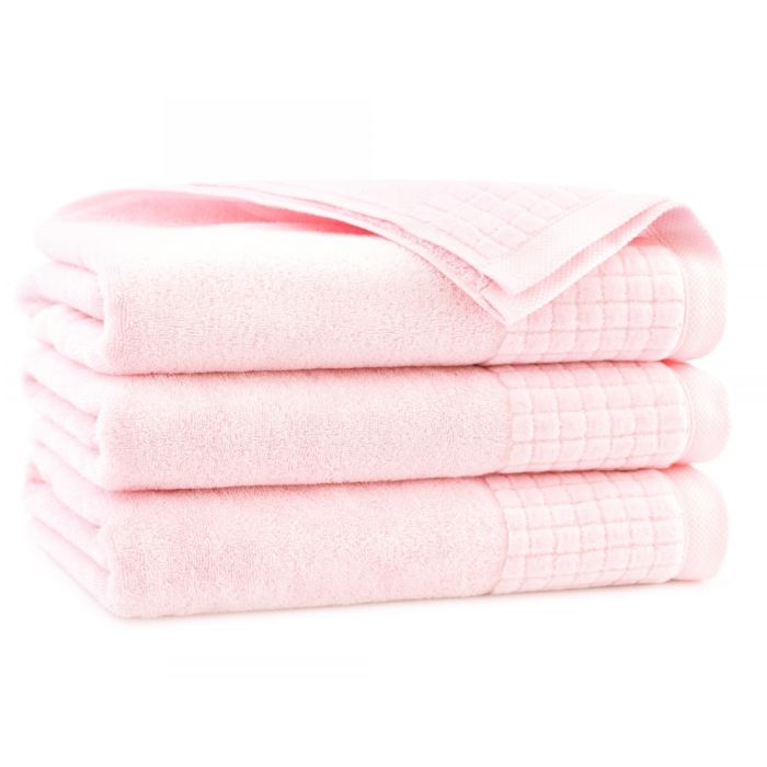 Rankšluostis "Ischia" 140x70 cm rausvas