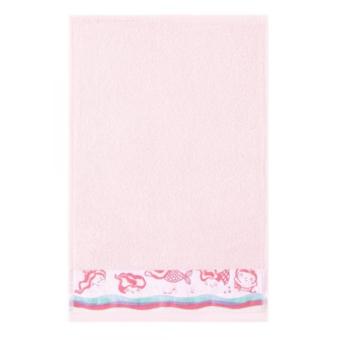 Rankšluostis vaikiškas "Mermaid pink" 
