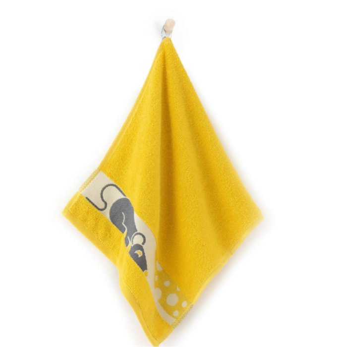 Rankšluostis "Mouse yellow" 