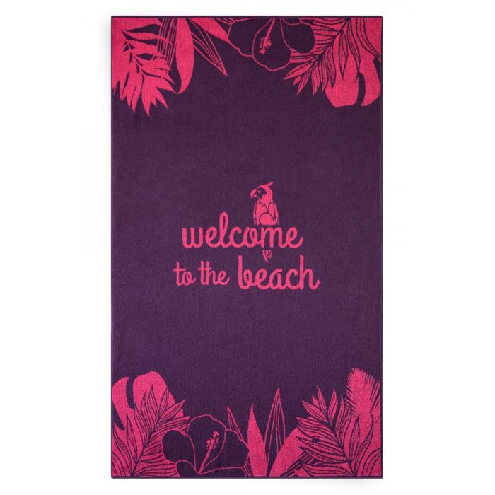 Rankšluostis "RIO" 100x160 cm violetinės spalvos