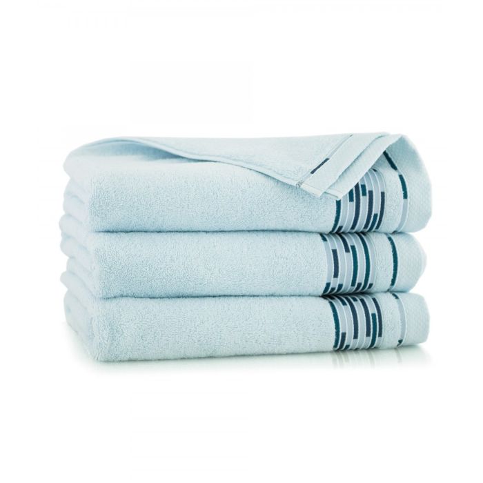 Rankšluostis "Sardinia" 140x70 cm šviesiai melsvas