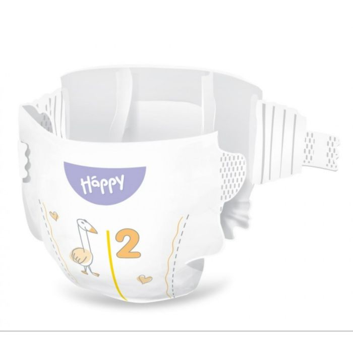 Sauskelnės kūdikiams BELLA Mini "2" 3-6 kg 78 vnt Soft&Delicate