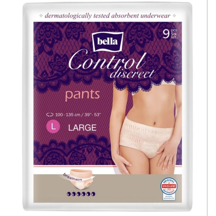 Sauskelnės moterims Bella Control Discreet Pants 