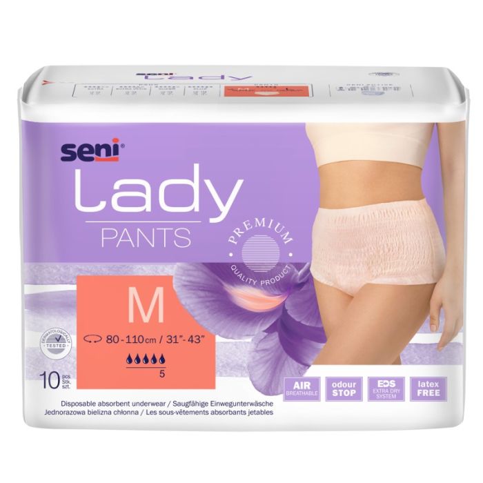 Sauskelnės moterims Seni Lady pants  10 vnt