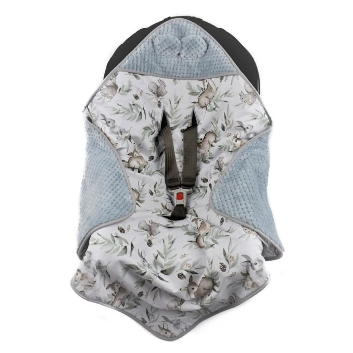 Pledas automobilinei kėdutei "Deer" 80x80 cm