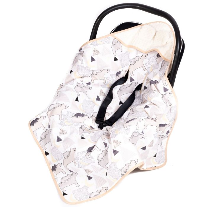 Pledas automobilinei kėdutei "Mama umka" 80x80 cm