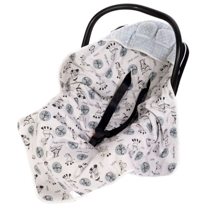 Pledas automobilinei kėdutei "Zebra" 80x80 cm out of stock