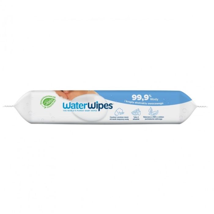Drėgnos servetėlės kūdikiams Water Wipes BIO 60 vnt.