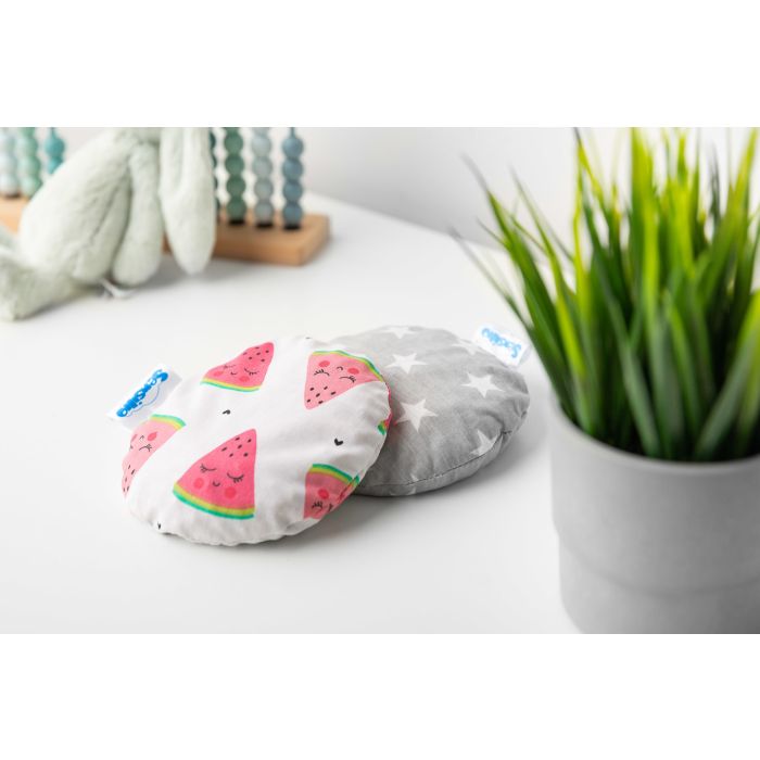 Vyšnių kauliukų pagalvėlė šaldyklė - šildyklė "Watermelon"