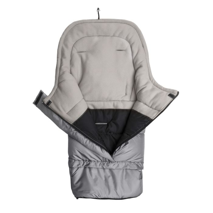 Šiltas miegmaišis - vokelis vežimėliui  "Combi polar" Grey 