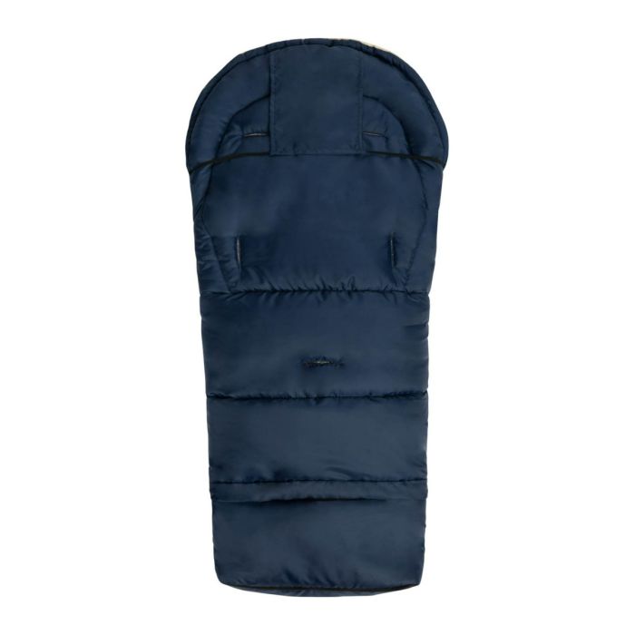 Šiltas miegmaišis - vokelis vežimėliui  "Combi" Navy/Beige 