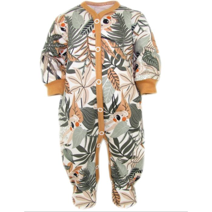 Šliaužtinukai kūdikiui "Tropic" rudi