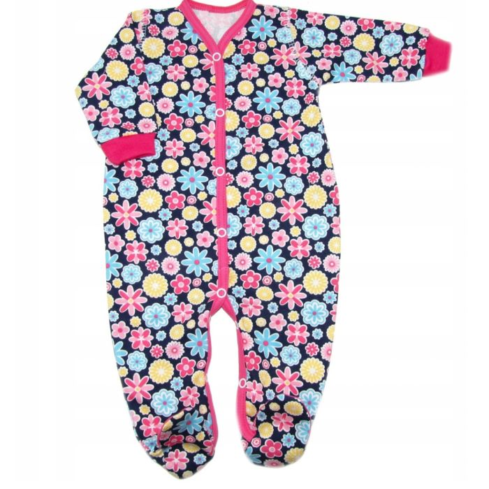 Šliaužtinukai kūdikiui "Flowers" -62 (1-3mėn)