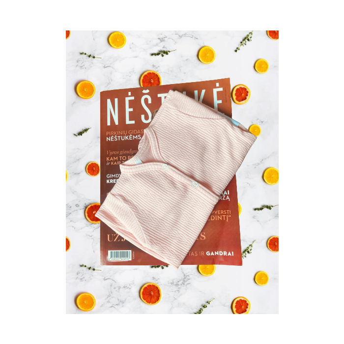 Šliaužtinukai kūdikiui "Natural pink" 