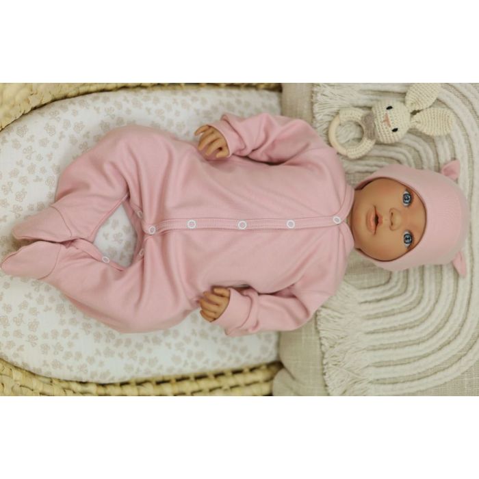 Šliaužtinukai kūdikiui "Blank" pale pink