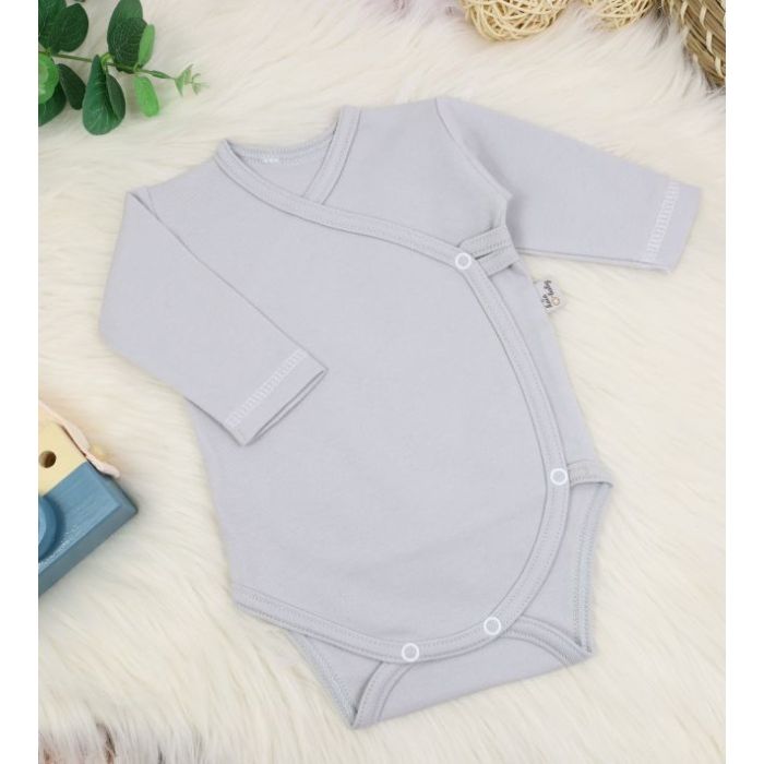 Drabužėliai kūdikiui "Blank baggi grey" 2 dalių