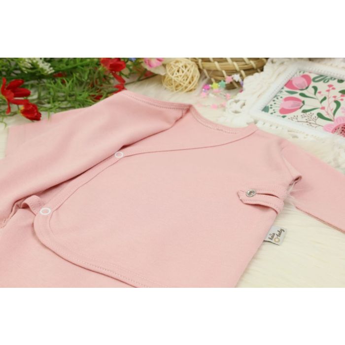 Drabužėliai kūdikiui "Blank baggi pale pink" 2 dalių