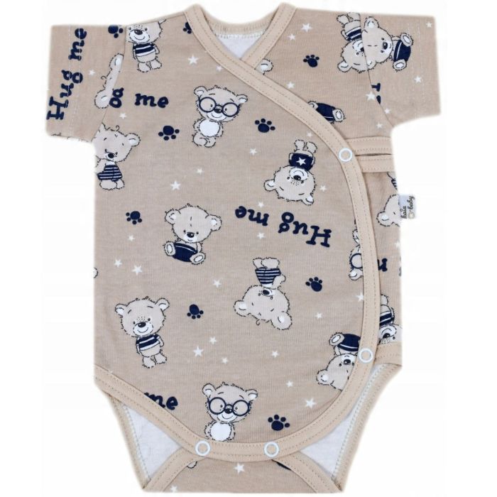 Smėlinukas kūdikiui su trumpomis rankovėmis "HUG ME" 