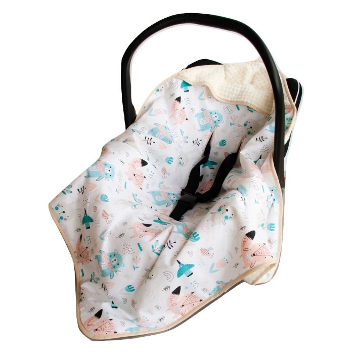 Pledas automobilinei kėdutei "Forest" 80x80 cm