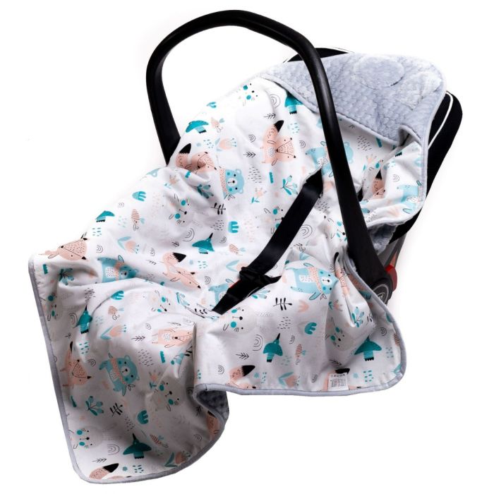 Pledas automobilinei kėdutei "Forest" 80x80 cm