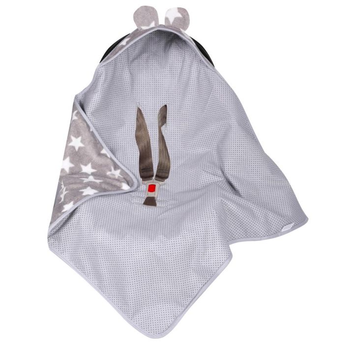 Pledas automobilinei kėdutei "Stars & Dots" 80x80 cm