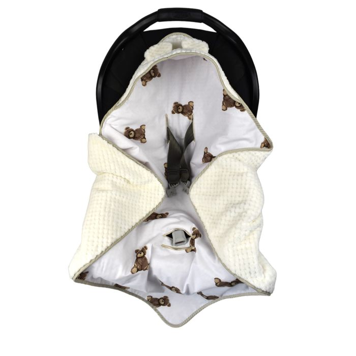 Pledas vokelis automobilinei kėdutei 80x80 cm "Markus" 