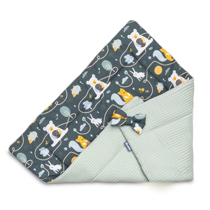 Dvipusis vokelis - pledukas kūdikiui "Paths" 