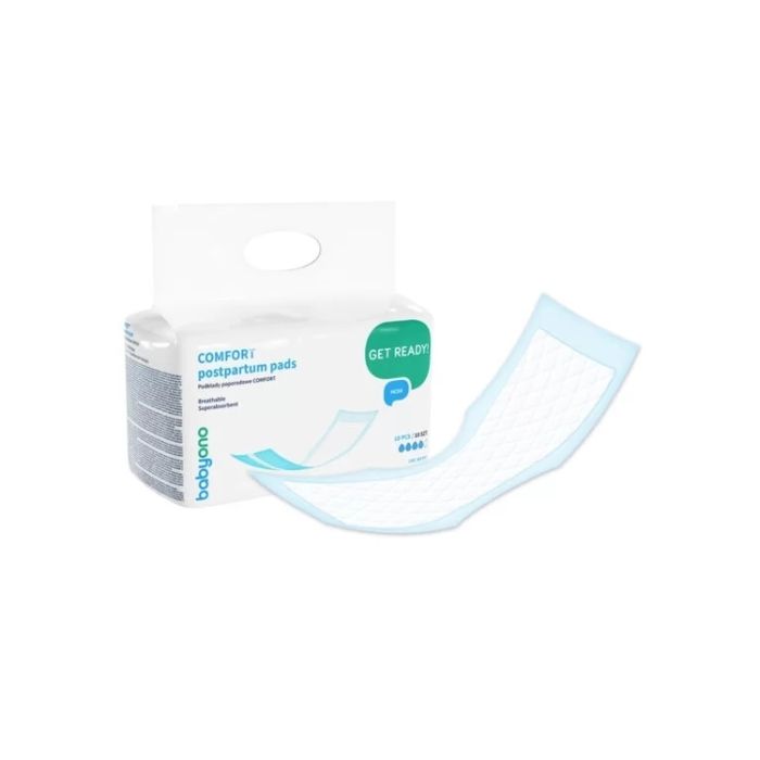 Įklotai po gimdymo BabyOno Comfort 10 vnt