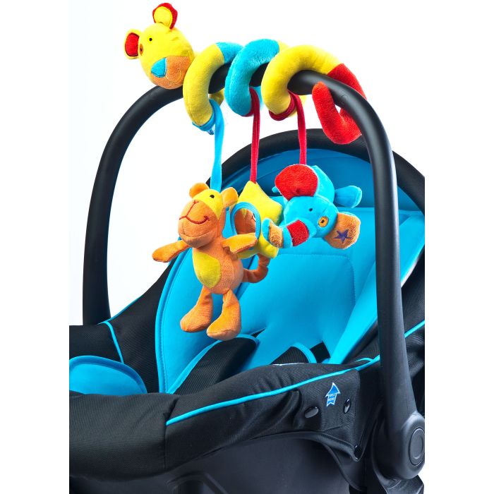 Minkštas žaislas spiralė "Tigras" 