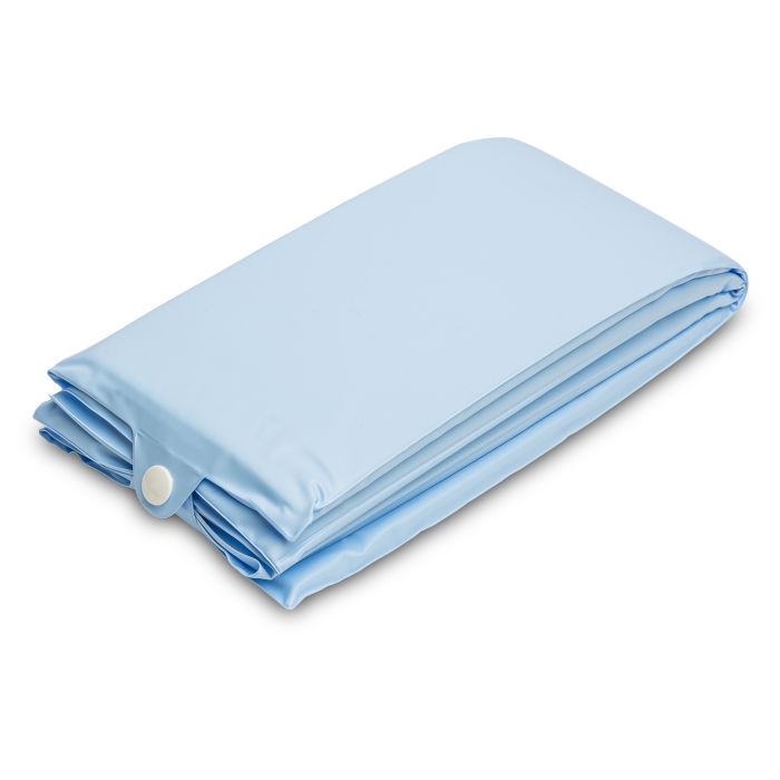 Kėlioninis neperšlampamas daugkartinis paklotas 40x58 cm melsvas