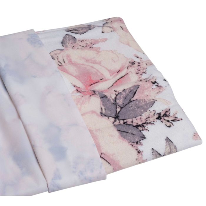 Daugkartinis neperšlampamas paklotas Maxi 45x115cm "Roses"