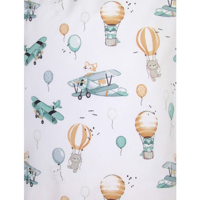 Paklodė su guma 120x60 "Up" - medvilninė 