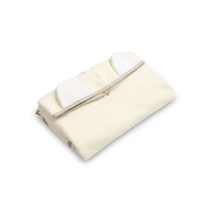 Pončas vaikams / kūdikiams "Water" 55x60 cm ECRU