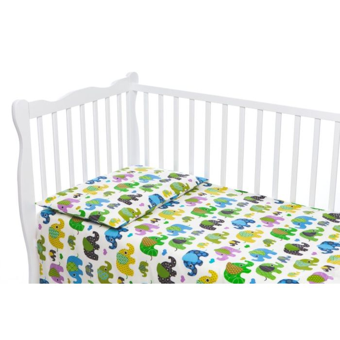 Patalynė kūdikiui su drambliukais