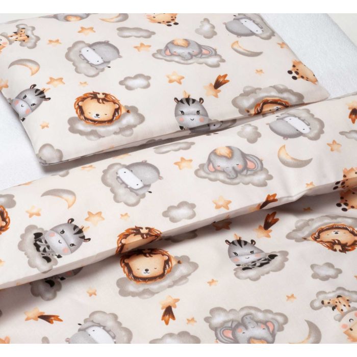 Patalynė kūdikiams 135x100 "Keep dreaming grey" 