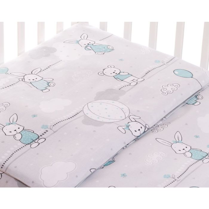 Paklodė su guma 38x80 "Cotton story" - medvilninė (galima rinktis spalvą)