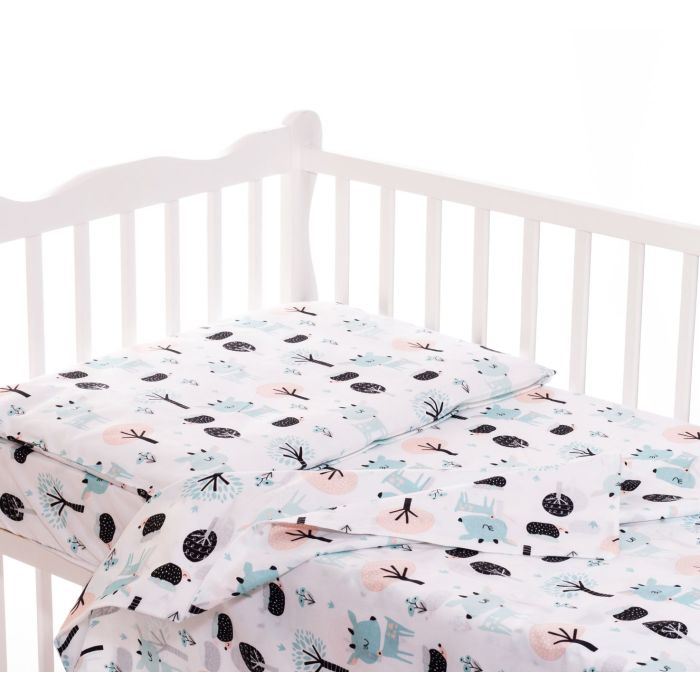 Patalynė kūdikiams 135x100 "Rudolf" balta