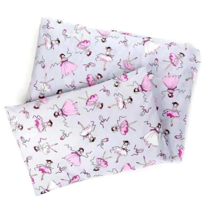 Patalynė vežimėliui "Balerina" pilkos spalvos