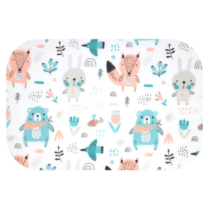 Daugkartinis neperšlampamas paklotas Maxi 45x115cm "Forest mint"