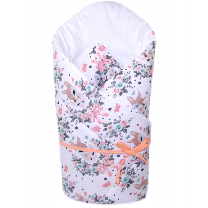 Vokelis kūdikiui "Bembi" baltas