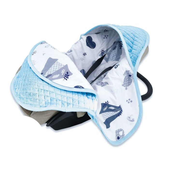 Pledas vokelis automobilinei kėdutei "Hearts" 