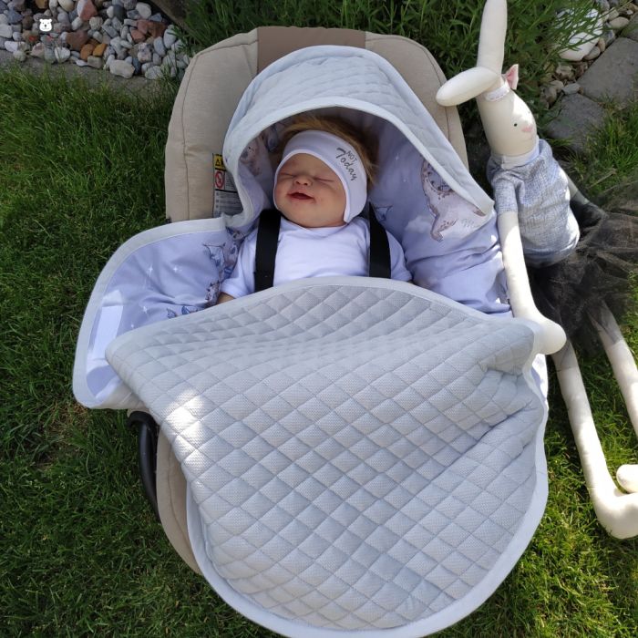 Pledas vokelis automobilinei kėdutei "Calm forest" 