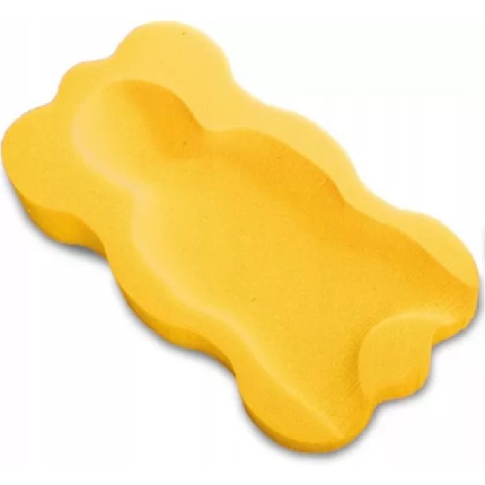 Įdėklas kūdikio vonelei MIDI 0+ geltonos/žalios sp.