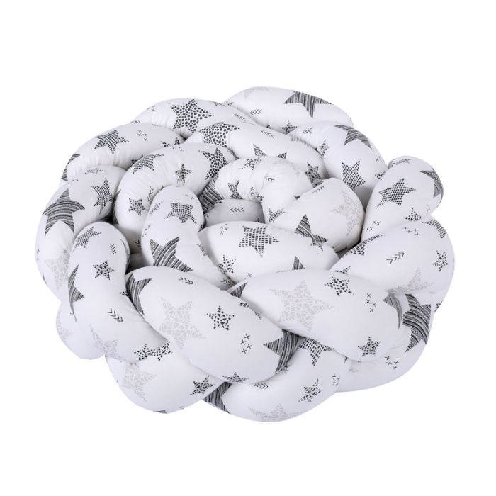 Lovytės apsauga - pynė 210 cm "Galaxy white"