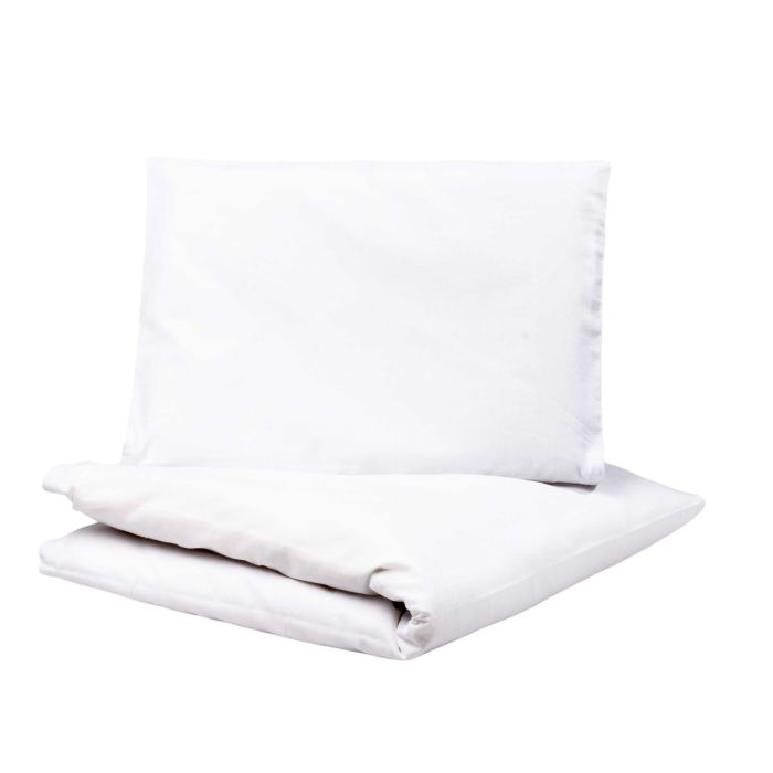 Patalynė kūdikio lopšiukui 80x70cm "Blank white" 