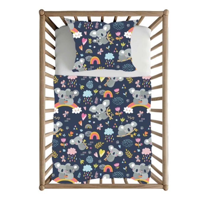 Patalynė kūdikio lopšiukui 80x70cm "Koala love" 